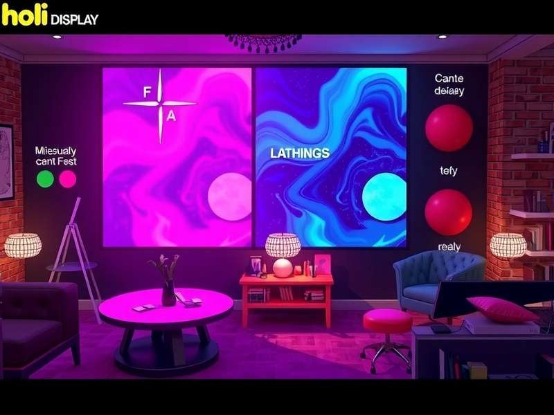 Holi Dynamic Display gameplay screenshot